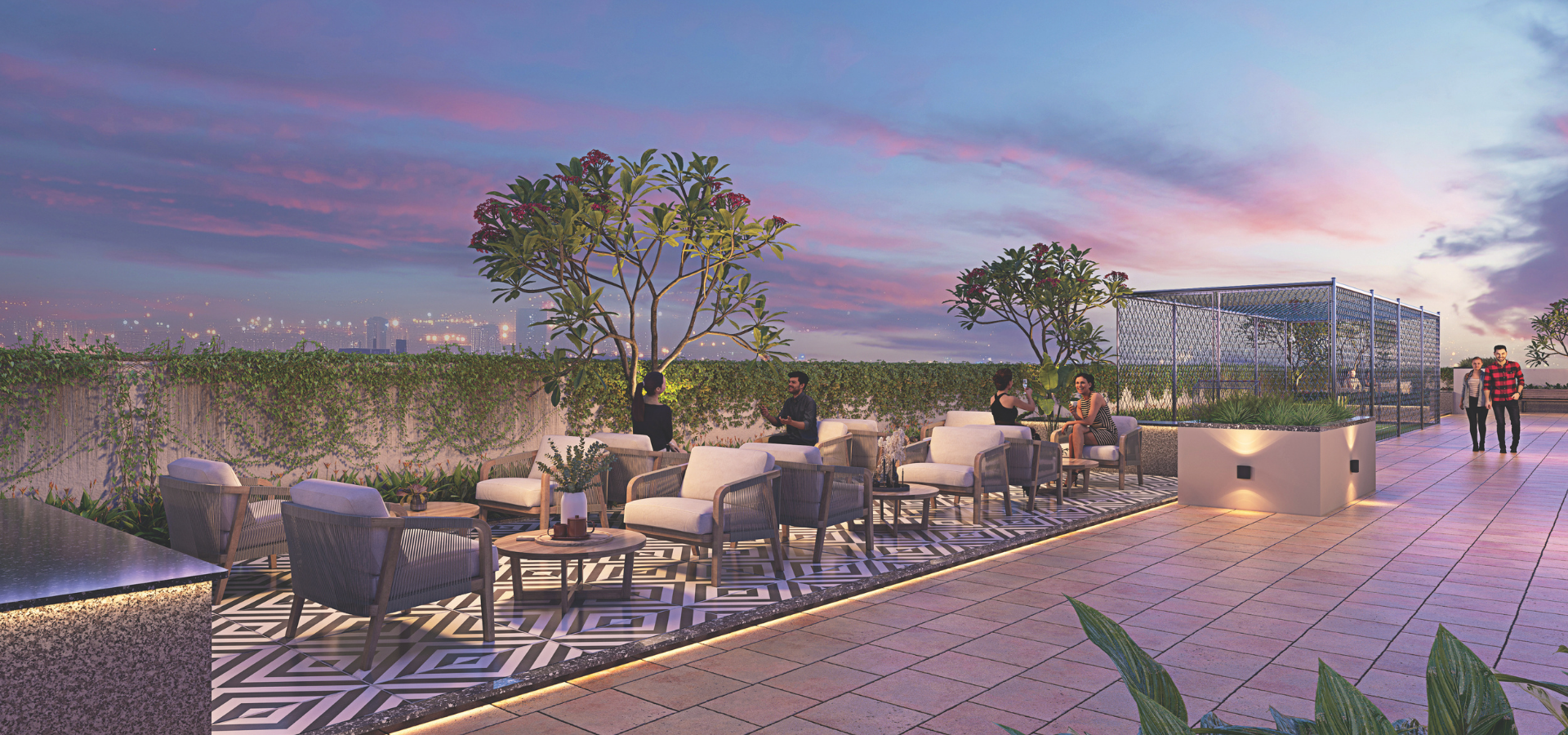 Lounge With Sit-outs